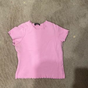 Brandy Melville Hot Pink Tshirt